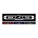 Tablica Led Tir MAN 90x20cm A