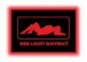 Tablica LED Tir Red Light Amsterdam 60x40cm A1