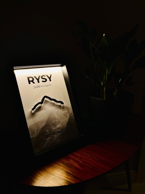 Ramka LED Rysy