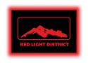Tablica LED Tir Red Light Amsterdam 60x40cm B1