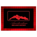 Tablica LED Tir Red Light Amsterdam 60x40cm B2