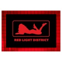 Tablica LED Tir Red Light Amsterdam 60x40cm C1