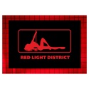 Tablica LED Tir Red Light Amsterdam 60x40cm D1