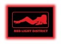 Tablica LED Tir Red Light Amsterdam 60x40cm E1