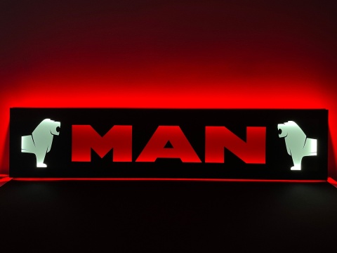 Tablica Led Tir MAN 90x20cm B