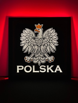 Tablica Led Tir ORZEŁ POLSKA 50x50cm 24V