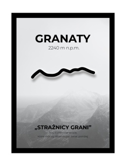 Ramka LED Granaty