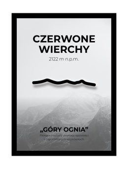 Ramka LED Czerwone Wierchy