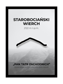 Ramka LED Starobociański Wierch