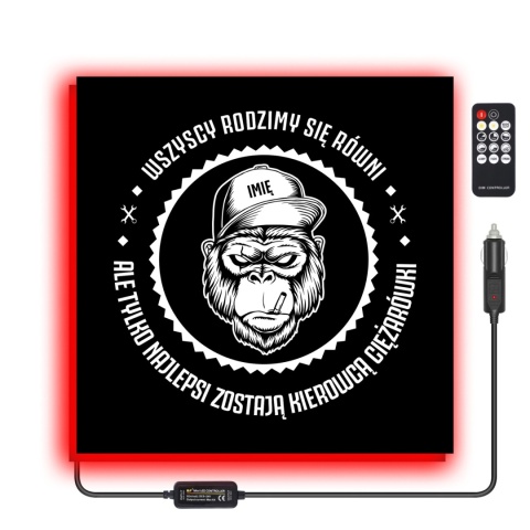 Tablica LED Tir MAŁPA 50x50cm (11)