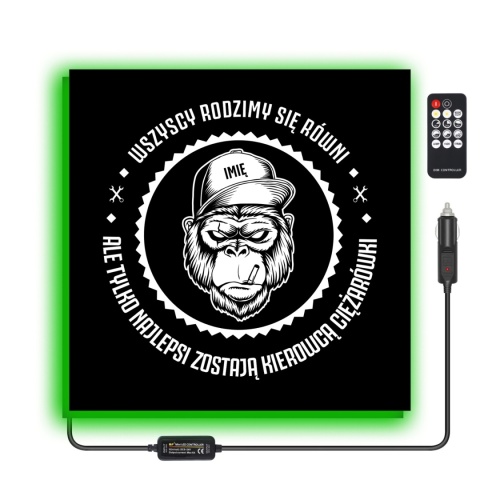 Tablica LED Tir MAŁPA 50x50cm (11)