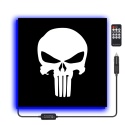 Tablica LED Tir PUNISHER 50x50cm (20)