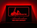 Tablica LED Tir Red Light Amsterdam 60x40cm D2