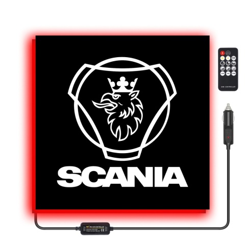 Tablica LED Tir SCANIA 50x50cm (2)