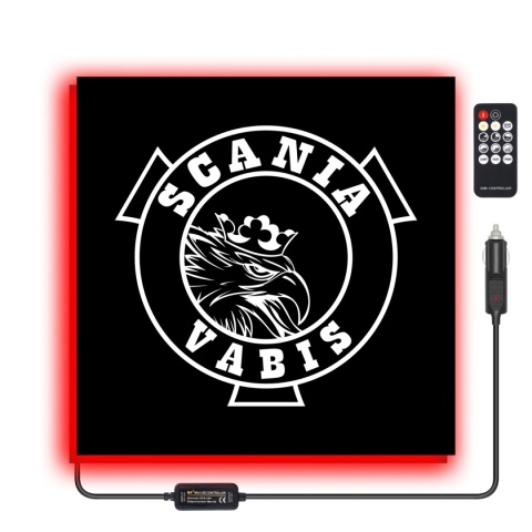 Tablica LED Tir SCANIA 50x50cm (4)