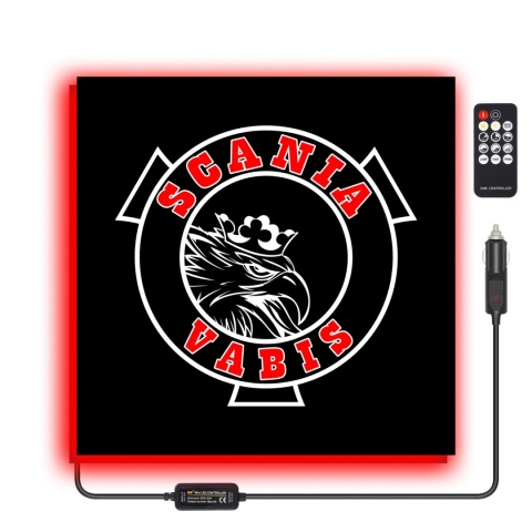 Tablica LED Tir SCANIA 50x50cm (4)