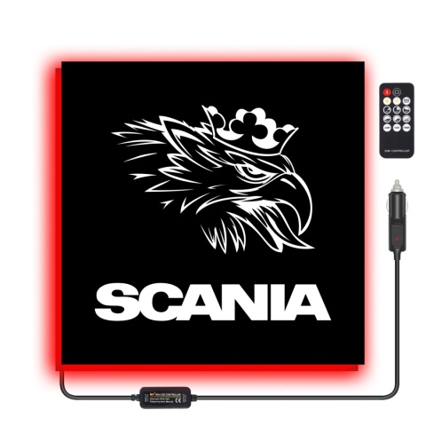 Tablica LED Tir SCANIA 50x50cm (5)