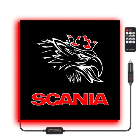 Tablica LED Tir SCANIA 50x50cm (5)