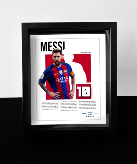 Ramka LED Lionel Messi