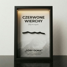 Ramka LED Czerwone Wierchy
