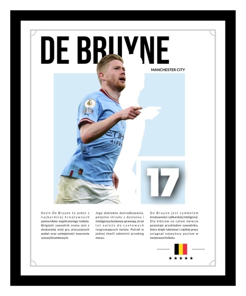Ramka LED Kevin De Bruyne