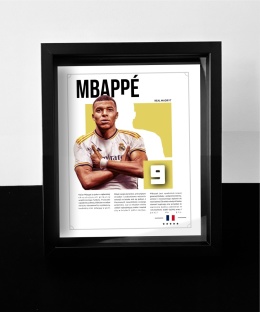 Ramka LED Kylian Mbappe