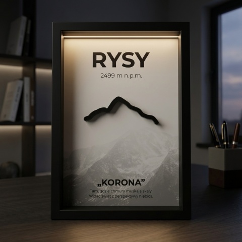 Ramka LED Rysy