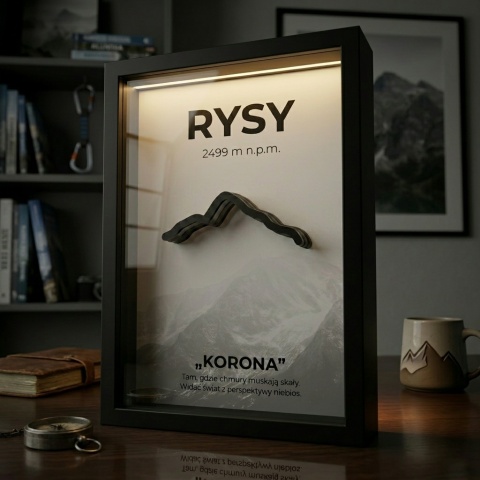 Ramka LED Rysy