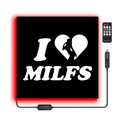 Tablica LED Tir MILF 50x50cm (47)