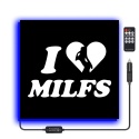 Tablica LED Tir MILF 50x50cm (47)