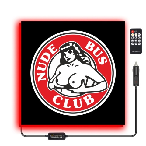 Tablica LED Tir NUDE CLUB 50x50cm (51)