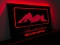 Tablica LED Tir Red Light Amsterdam 60x40cm A2