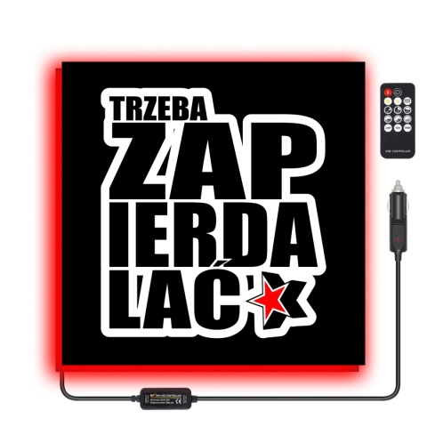 Tablica LED Tir TRZEBA ZAP 50x50cm (53)